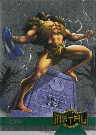 Marvel Metal (Parallel Flasher Set) card 131 Kraven