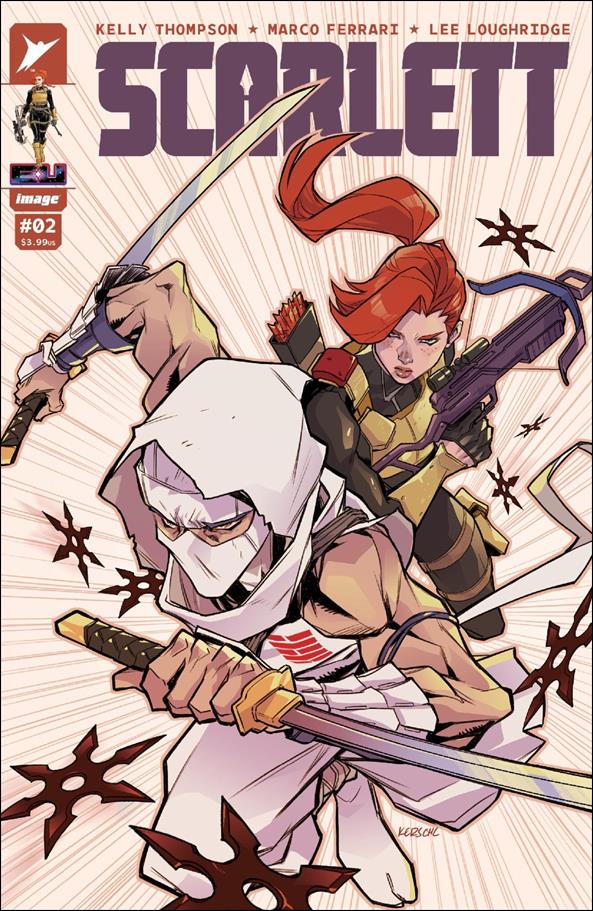 Scarlett (2024) issue 2-F Karl Kerschl Cover