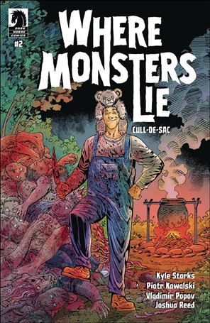 Where Monsters Lie: Cull-De-Sac issue 2 Piotr Kowalski Cover