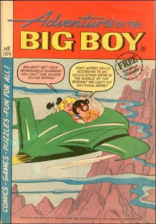 Adventures of the Big Boy issue 154-B West Coast Cover