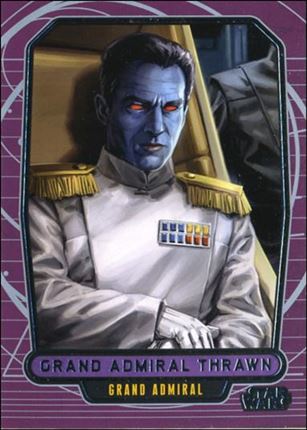 Star Wars Galactic Files (Base Set) card 204 Grand Admiral Thrawn Grand Admiral