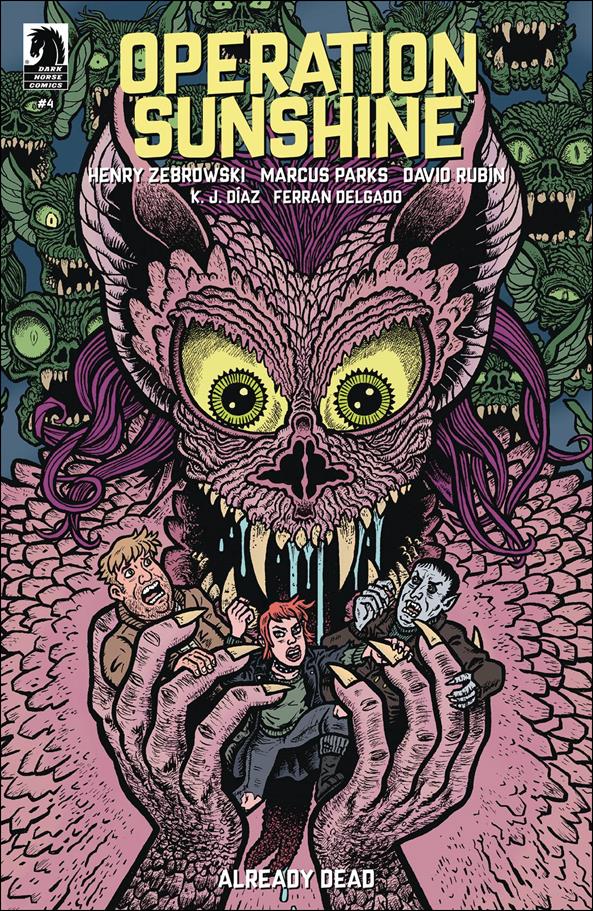Operation Sunshine: Already Dead issue 4-B Evan Dorkin Cover