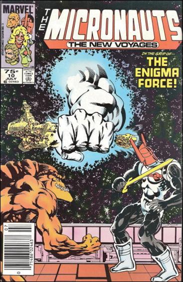 Micronauts (1984) issue 10-B Canadian Price Cover