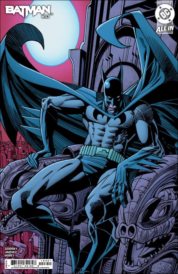 Batman (2016) issue 153-G Walt Simonson Cardstock 1:50 Cover