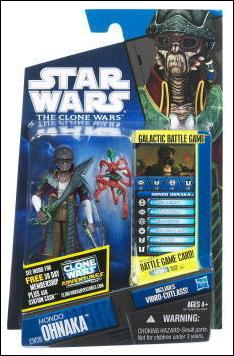 Star Wars: The Clone Wars Collection 3 3/4" Figures (2010) figure CW39 Hondo Ohnaka