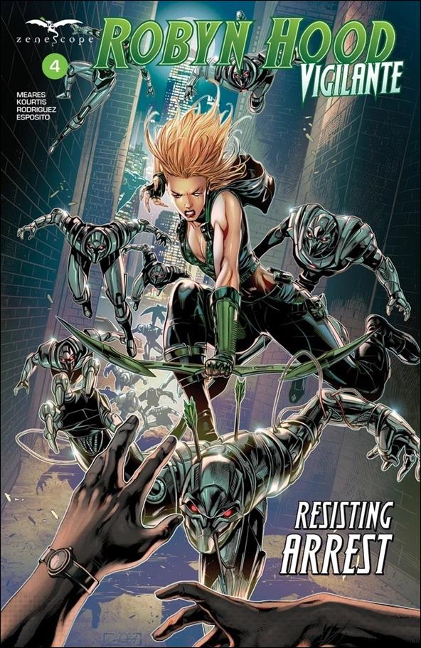 Robyn Hood: Vigilante issue 4 Caanan White Cover
