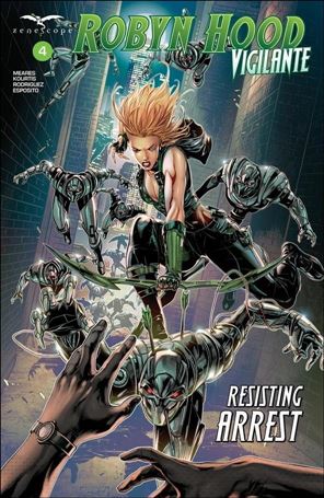 Robyn Hood: Vigilante issue 4 Caanan White Cover
