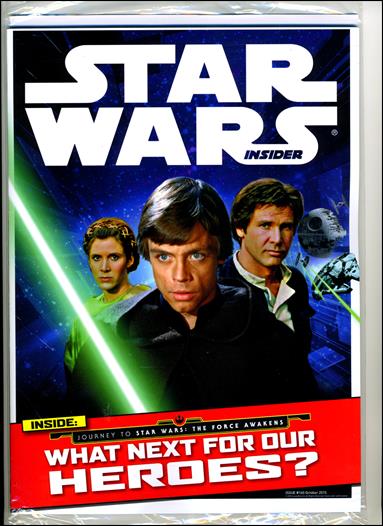 Star Wars Insider issue 160-C Subscriber Virgin Cover Polybagged w/ Promo Cards