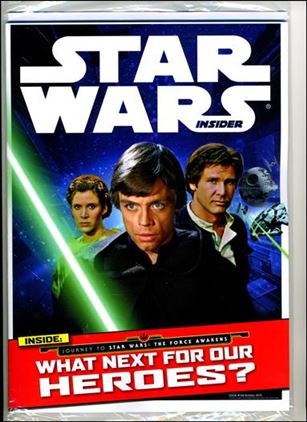 Star Wars Insider issue 160-C Subscriber Virgin Cover Polybagged w/ Promo Cards