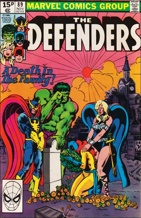 Defenders (1972) issue 89-B UK Price Cover