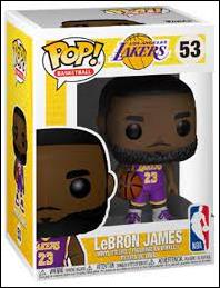 Pop! Basketball figure 53 LeBron James (Purple Uniform Fanatics Exclusive)