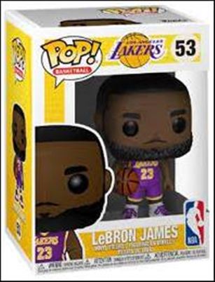 Pop! Basketball figure 53 LeBron James (Purple Uniform Fanatics Exclusive)