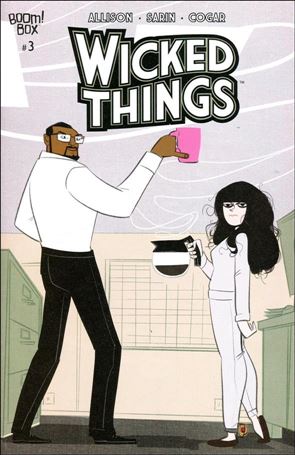 Wicked Things issue 3-B John Allison Cover