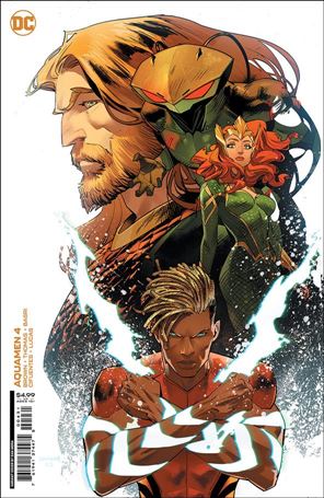 Aquamen issue 4-C Dan Mora Cardstock Cover