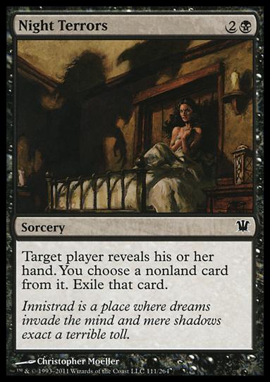 Magic the Gathering: Innistrad (Base Set) card 111 Night Terrors