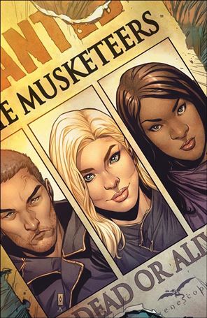 Musketeers issue 1-D Ario Murti Cover