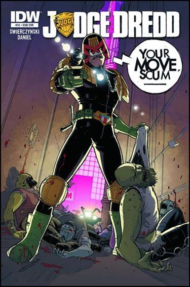 Judge Dredd (2012) issue 15-B Wesley Craig Subscription Cover