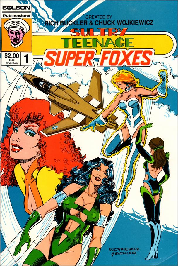 Sultry Teenage Super Foxes issue 1