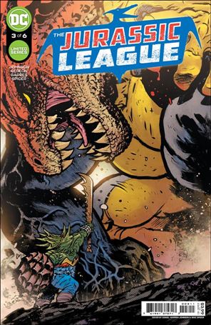 Jurassic League issue 3 Daniel Warren Johnson Cover