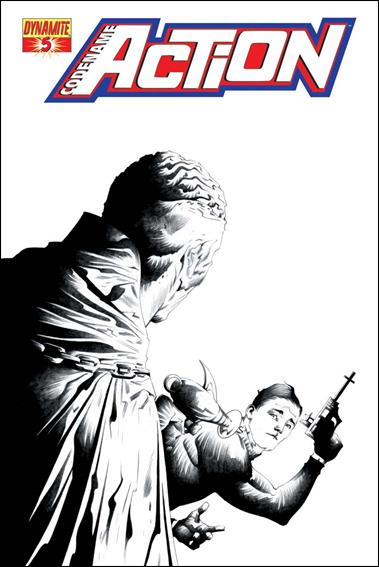 Codename: Action issue 5-D Jae Lee 1:xx Black & White Cover