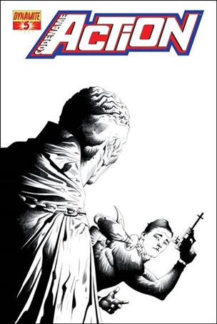 Codename: Action issue 5-D Jae Lee 1:xx Black & White Cover