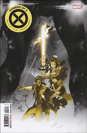 Powers of X issue 3-J R.B. Silva Cover (2nd Printing)