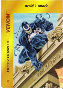 Marvel OverPower (Base Set) card nn221 Venom: Creepy Crawler