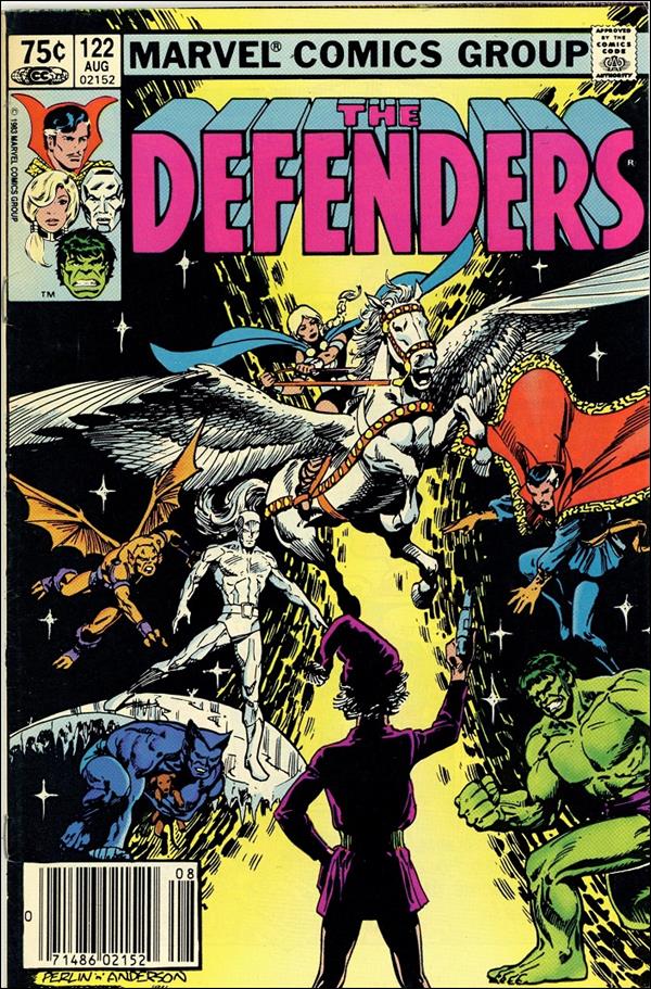 Defenders (1972) issue 122-B Canadian Price Cover