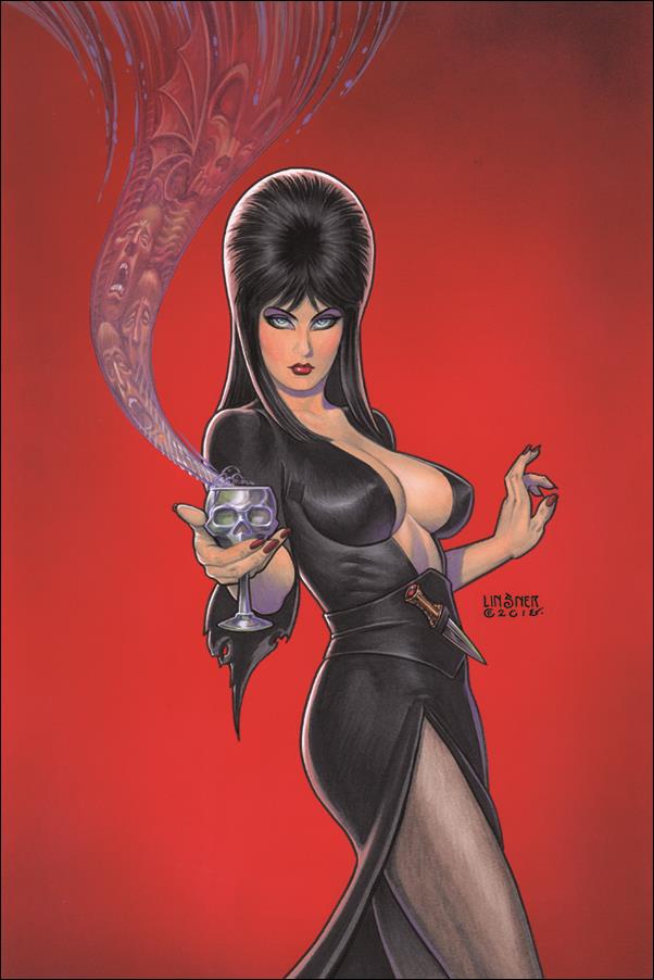 Elvira, Mistress of the Dark (2018) issue 4-G Joseph Michael Linsner 1:25 Virgin Cover