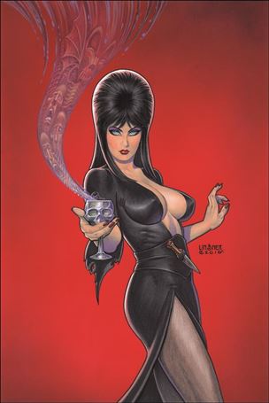 Elvira, Mistress of the Dark (2018) issue 4-G Joseph Michael Linsner 1:25 Virgin Cover