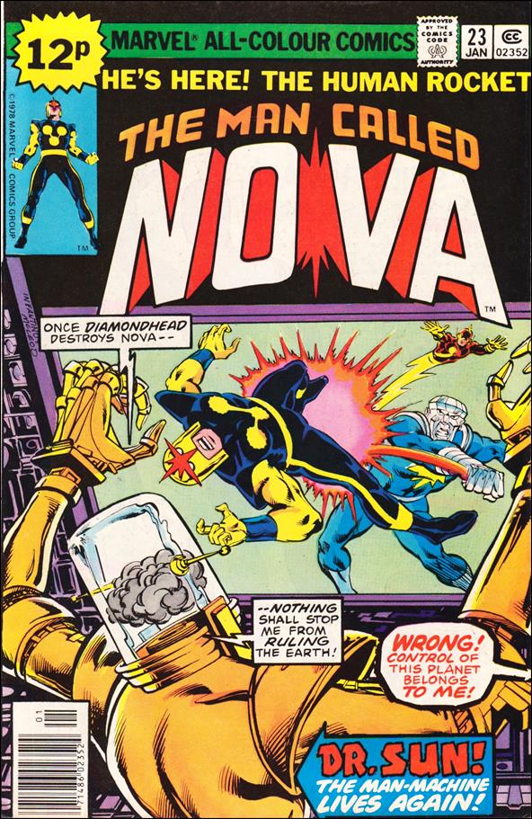 Nova (1976) issue 23-B UK Price Cover