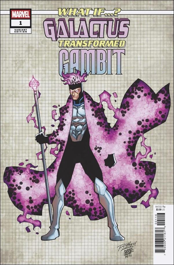 What If...? Galactus Transformed Gambit? issue 1-D Ron Lim Design Cover
