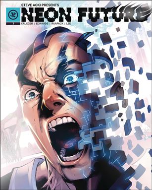 Neon Future issue 3-B Jheremy Raapack Face Cover