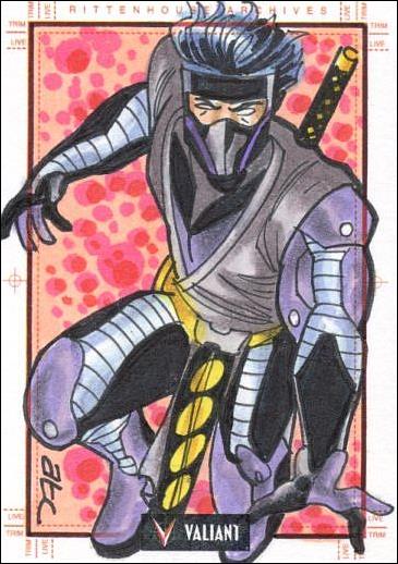 2013 Valiant Comics Preview Trading Card Set (Sketch Card Subset) card AC-03