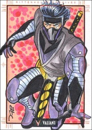 2013 Valiant Comics Preview Trading Card Set (Sketch Card Subset) card AC-03