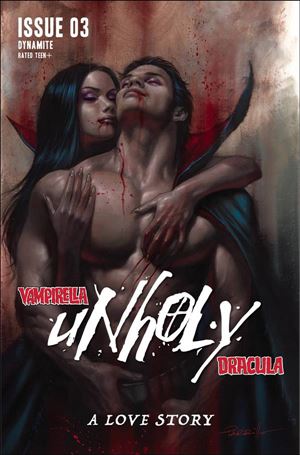 Vampirella/Dracula: Unholy issue 3 Lucio Parrillo Cover