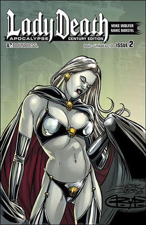 Lady Death: Apocalypse issue 2-LF Century Edition Stoic Cover 1/100