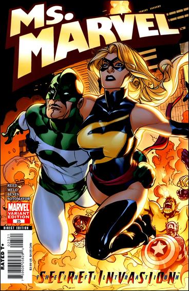 Ms. Marvel (2006) issue 25-B Terry Dodson 1:15 Cover