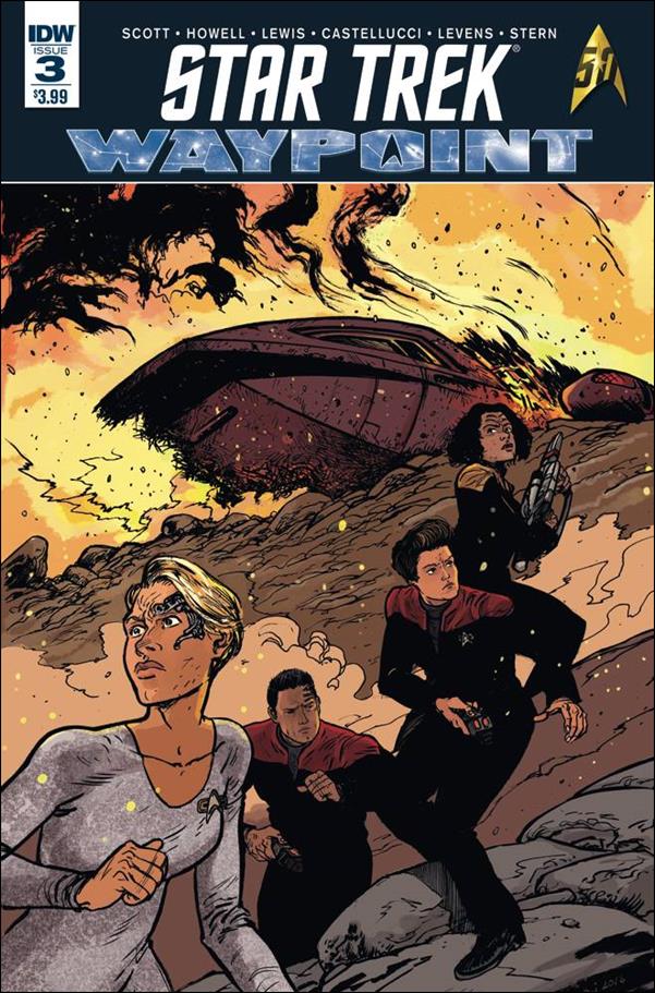 Star Trek: Waypoint issue 3 Daniel Warren Johnson Cover