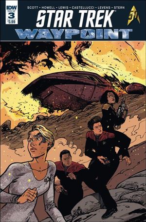 Star Trek: Waypoint issue 3 Daniel Warren Johnson Cover