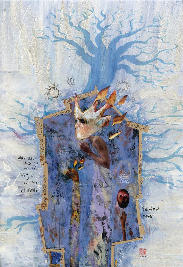 American Gods: The Moment of the Storm issue 2-B David Mack Cover