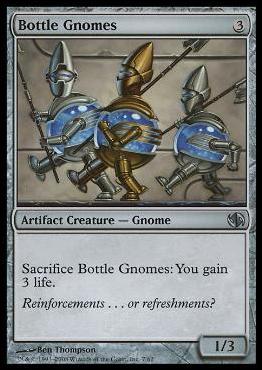 Magic the Gathering: Duel Decks: Jace vs. Chandra (Base Set) card 7 Bottle Gnomes