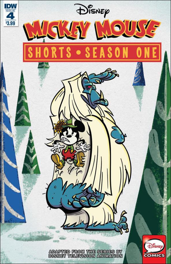 Mickey Mouse Shorts: Season One issue 4 Andy Suriano Cover