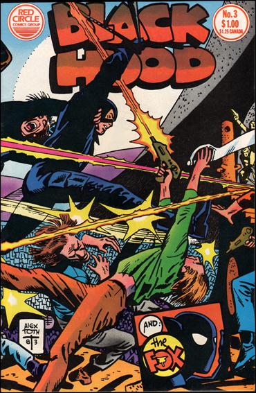 Black Hood (1983) issue 3 Wraparound Cover