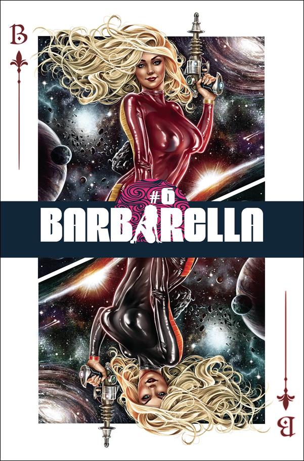 Barbarella (2021) issue 6-K Mike Krome 1:15 Cover