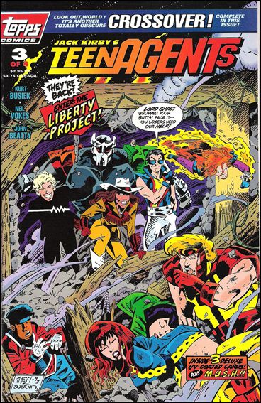 Jack Kirby's Teenagents 3-B by Topps