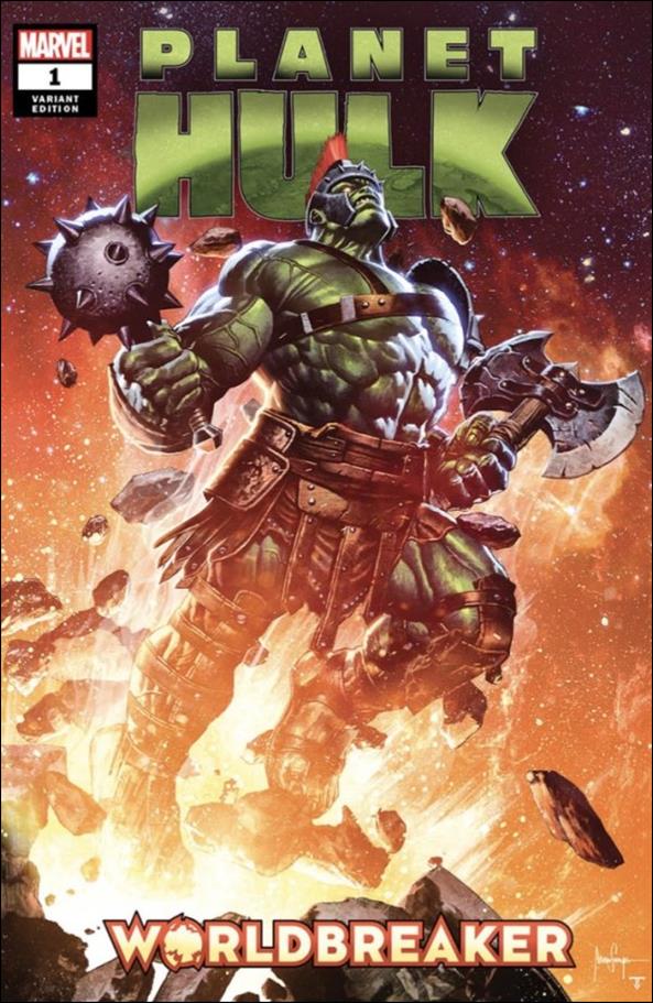 Planet Hulk: Worldbreaker issue 1-D Mico Suayan Cover