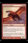 Magic the Gathering: Duel Decks: Knights vs. Dragons (Base Set) card 61 Thunder Dragon