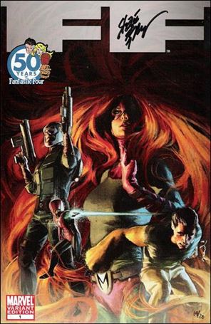 FF (2011) issue 1-L DF Gerald Parel 1:20 Cover (signed by Epting) 1/20