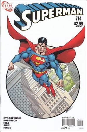 Superman (1939) issue 714-B George Perez 1:10 Cover